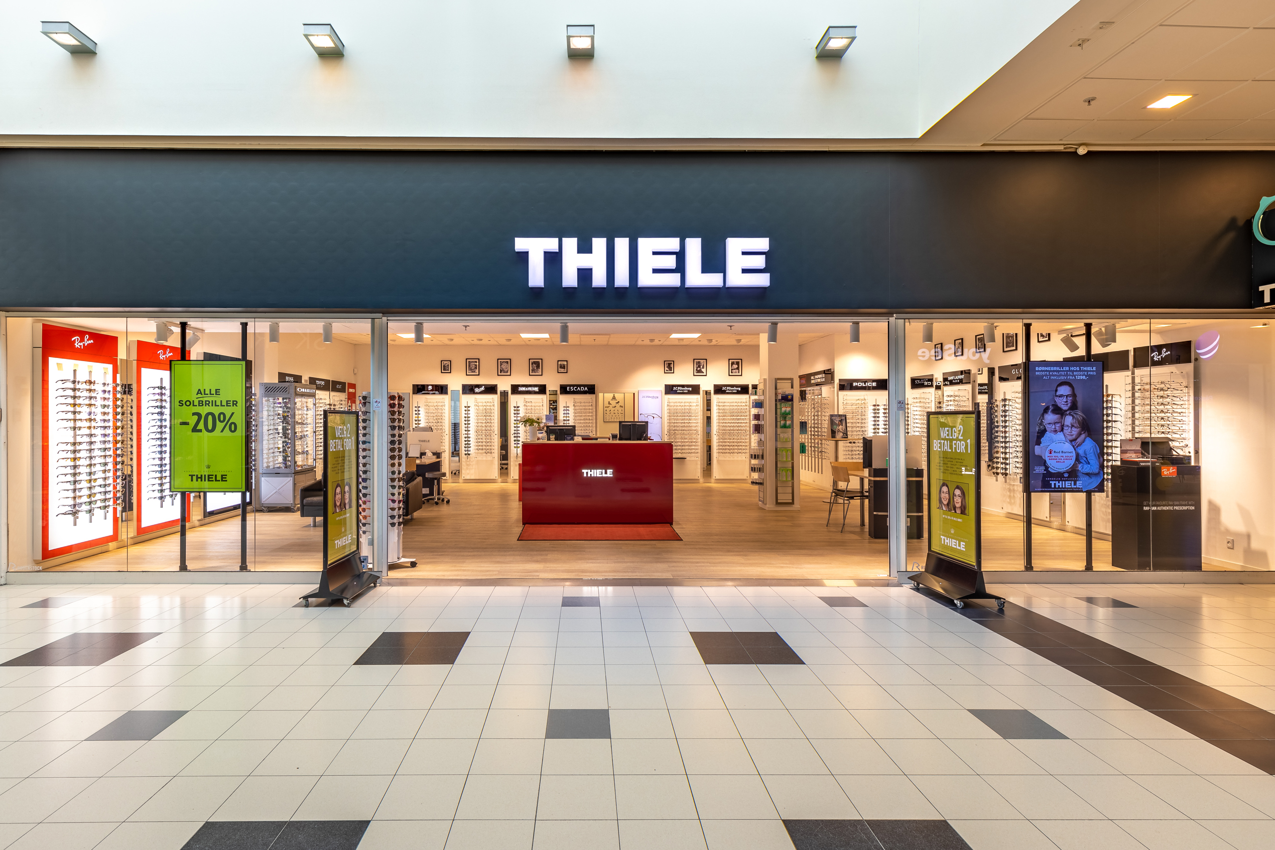 halvt Adelaide Ikke vigtigt Thiele i Ballerup Centret – designerbriller og kontaktlinser