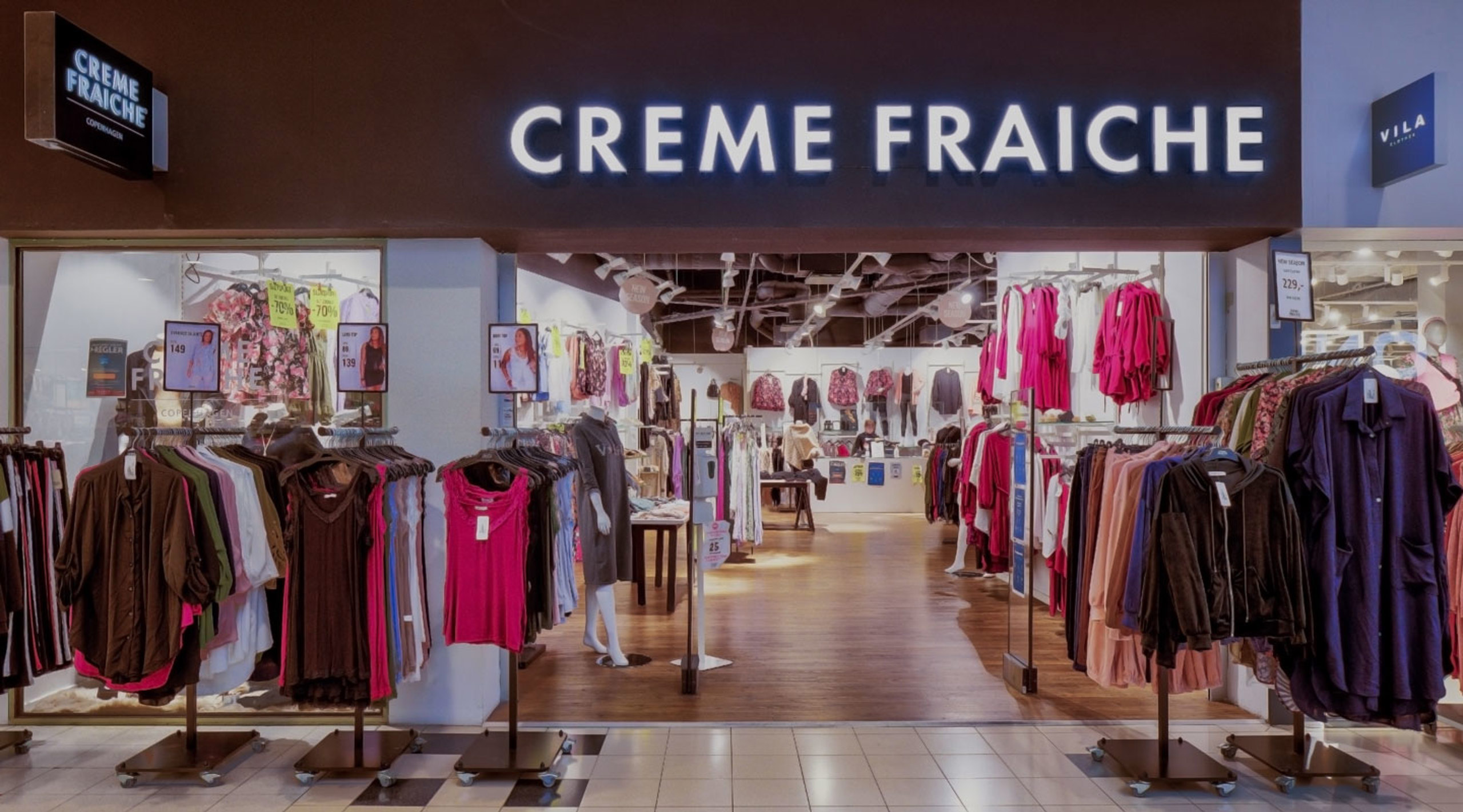 Creme Fraiche - tøj accessories - Ballerup Centret